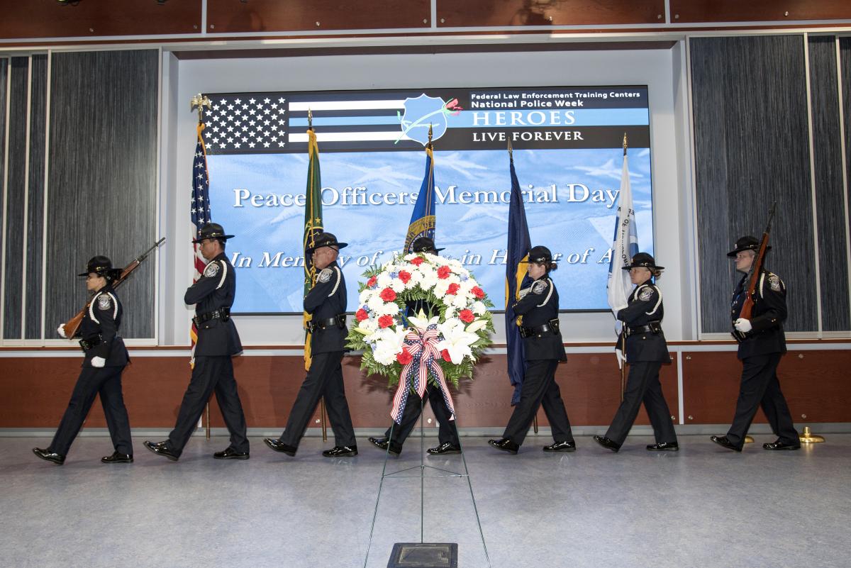 FLETC Holds Annual Peace Officers Memorial Day Ceremony Federal Law